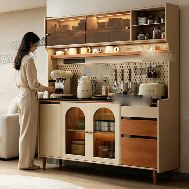 Home Bar And Cabinet - Designer-Restaurant-Barschrank, Kommerzieller Moderner Holz-Getränkeschrank, Hoher Whiskey-