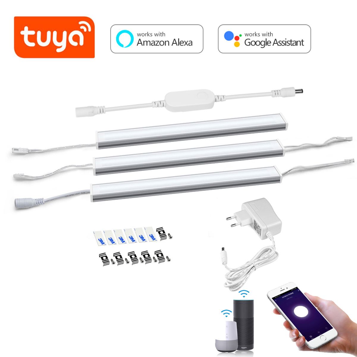 Home Bar And Cabinet - Smart Tuya Wifi Aluminium Bar LED