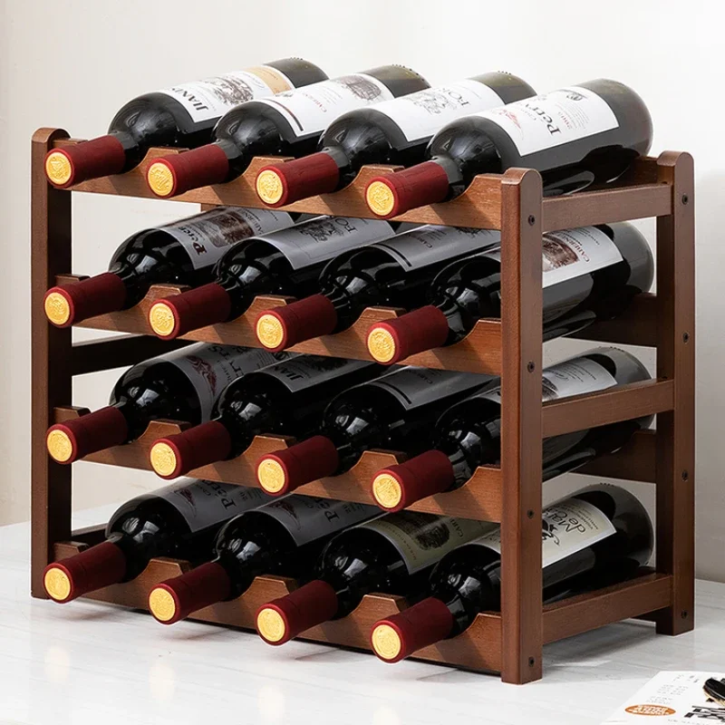 Home Bar And Cabinet - Halter Bar & Weinschränke Rack Massivholz