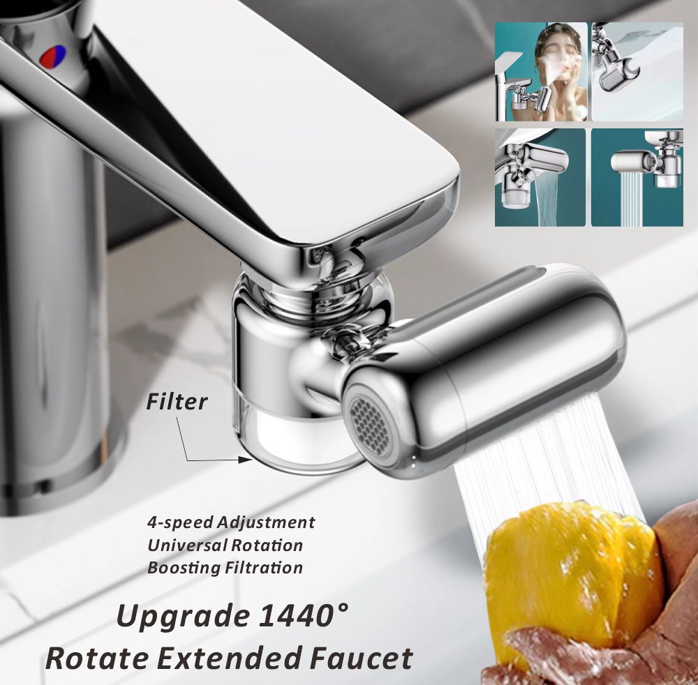 Home Bar Sink - Neues Metall 1440 ° Universal Rotation