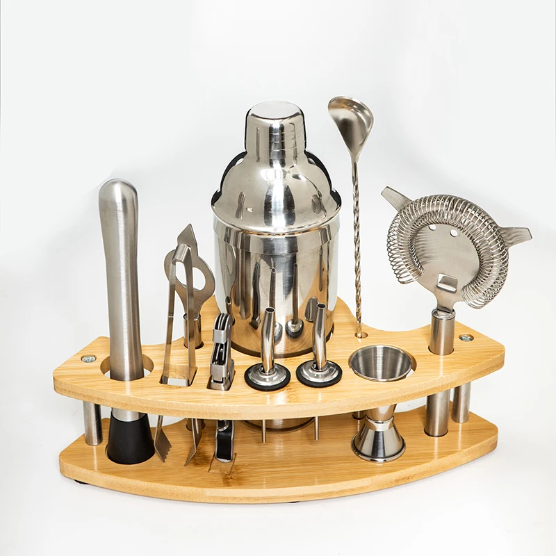 Boston Shaker Set - 11 stücke Edelstahl Barkeeper Kit mit