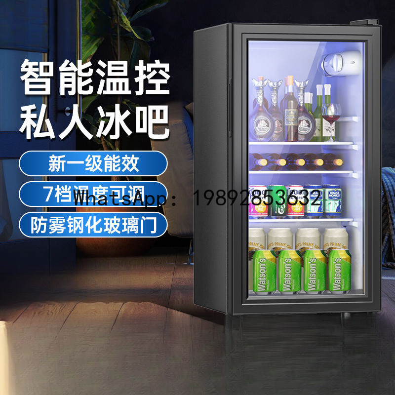 Home Bar And Cabinet - QQ Eisbar-Kühlschrank klein für Zuhause, Frischhaltefunktion,