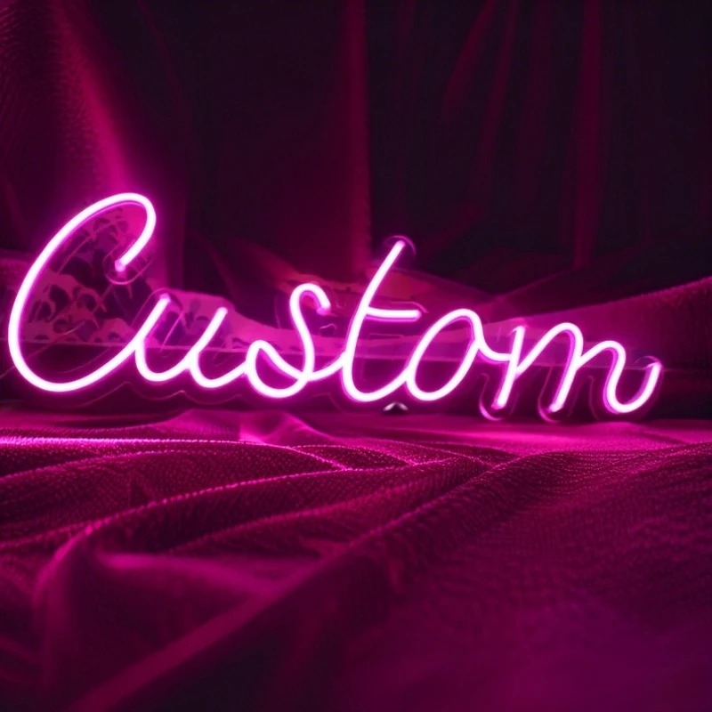 Home Bar Signs - Neonschild mit individuellem Namen – dimmbares