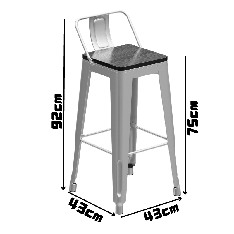 ‌ Industrieller Bartisch |   M – Home Bar Stools Bewertung und Preis