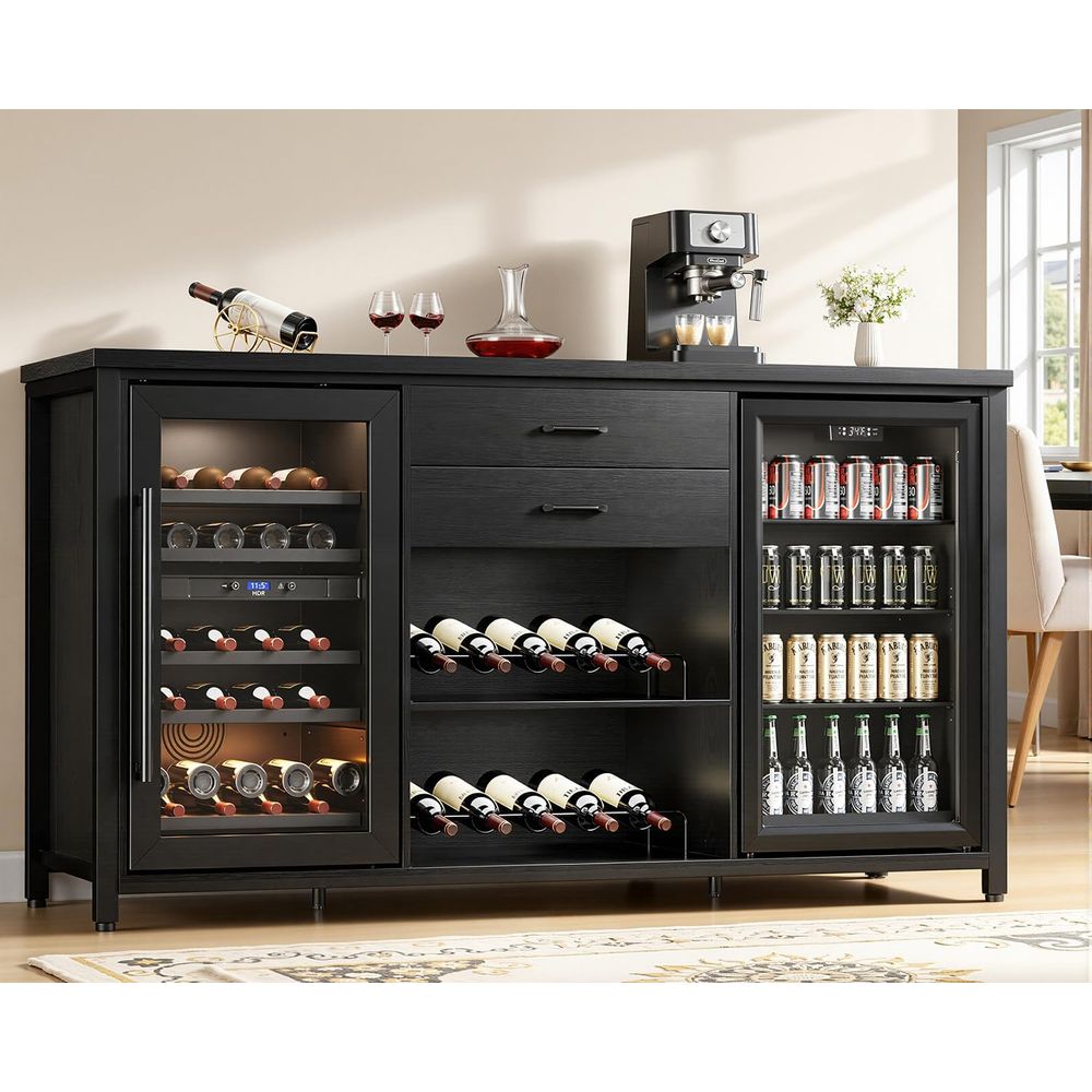 Großer Kaffeebar-Schrank mit 2 – Home Bar And Cabinet Bewertung und Preis