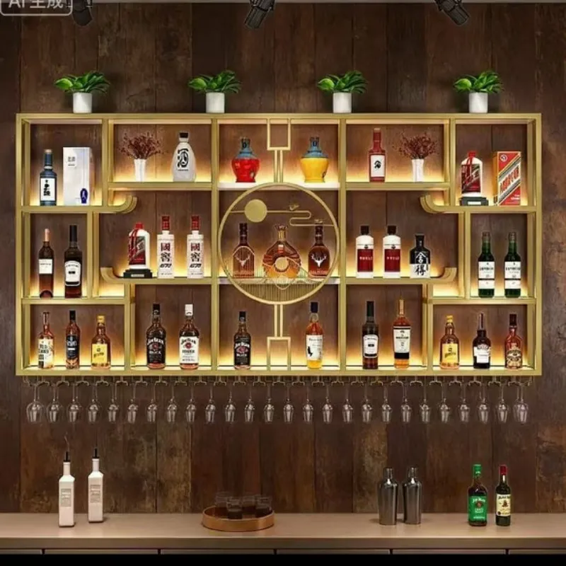 Industrielles schmiedeeisernes – Home Bar And Cabinet Bewertung und Preis