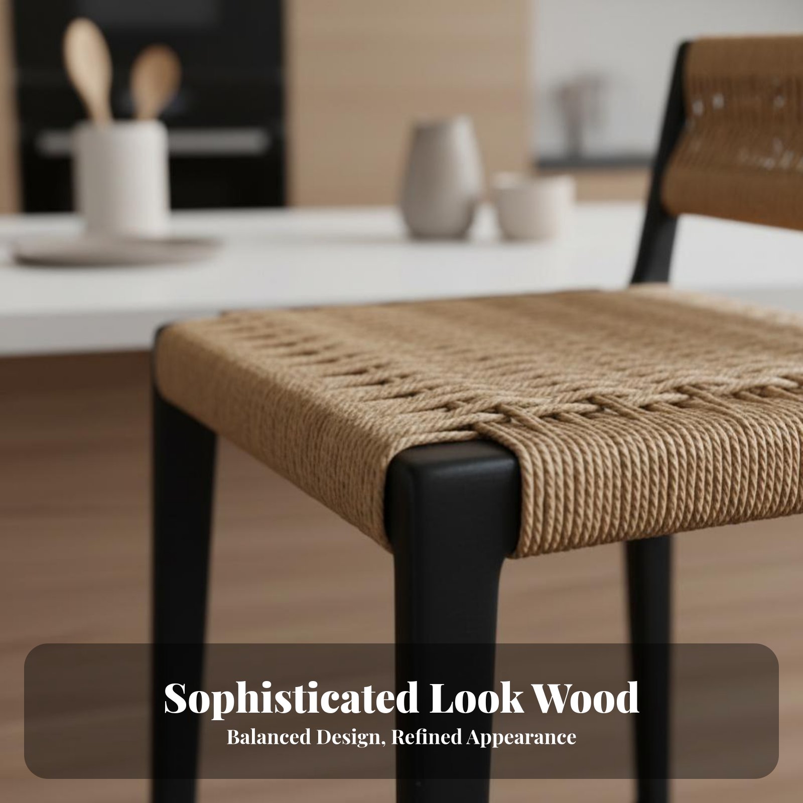 Hochstuhl mit Seilgeflecht, st – Home Bar Stools Bewertung und Preis
