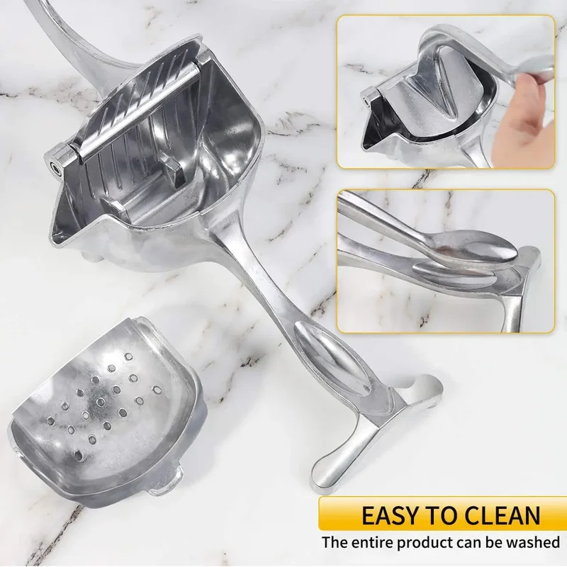 Manuelle Saftpresse aus Alumin – Citrus Juicer Bar Bewertung und Preis