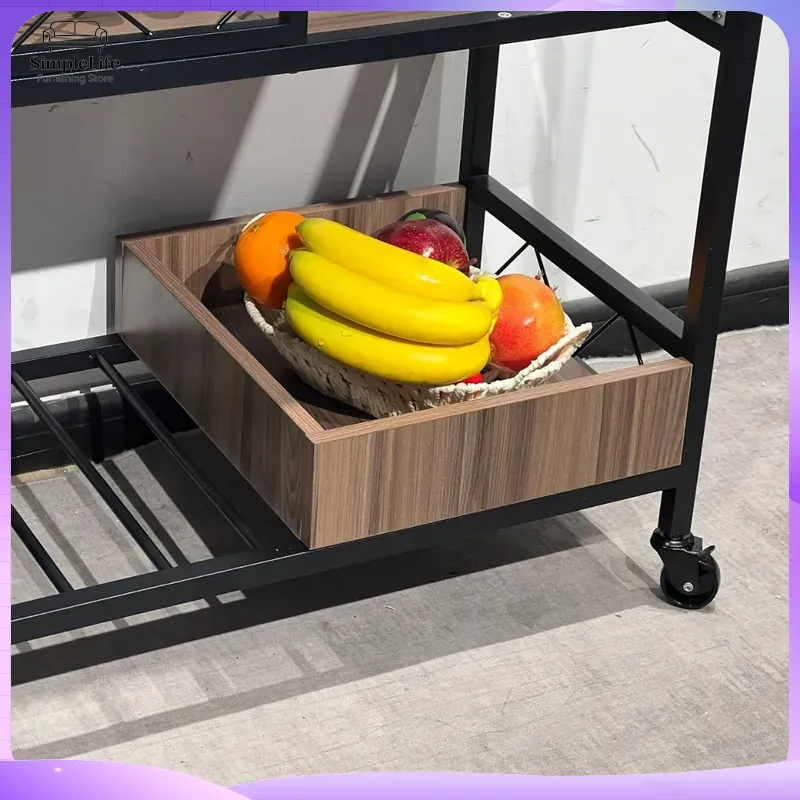 Multifunktionaler Küchenwagen  – Home Bar Shelves Bewertung und Preis