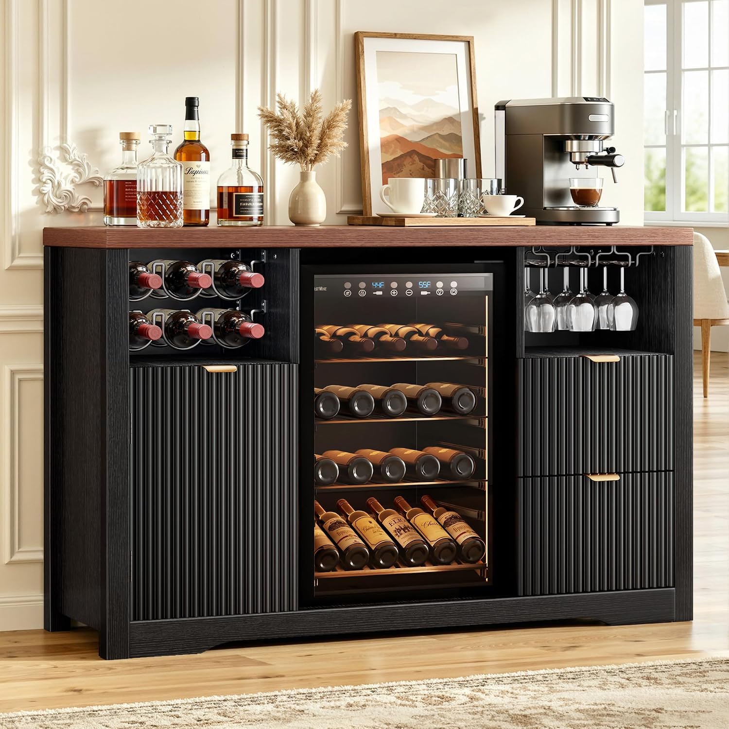 Kaffeebar-Schrank mit Platz fü – Home Bar And Fridge Bewertung und Preis