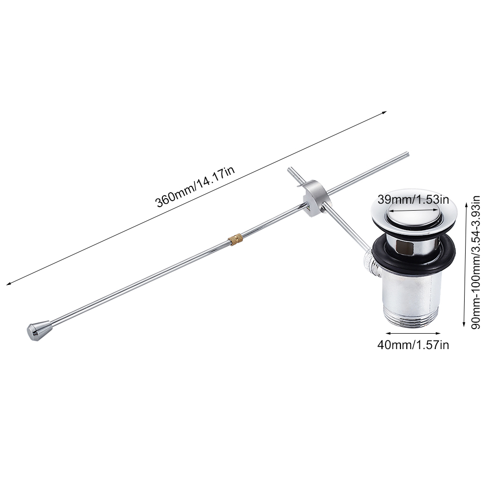 Pop-up-Abfluss hebel Waschbeck – Home Bar Sink Bewertung und Preis