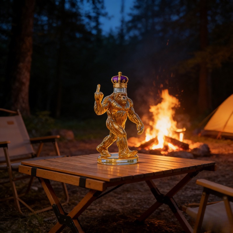 Lustiger Bigfoot Kronen-Whisky – Home Bargains Bewertung und Preis