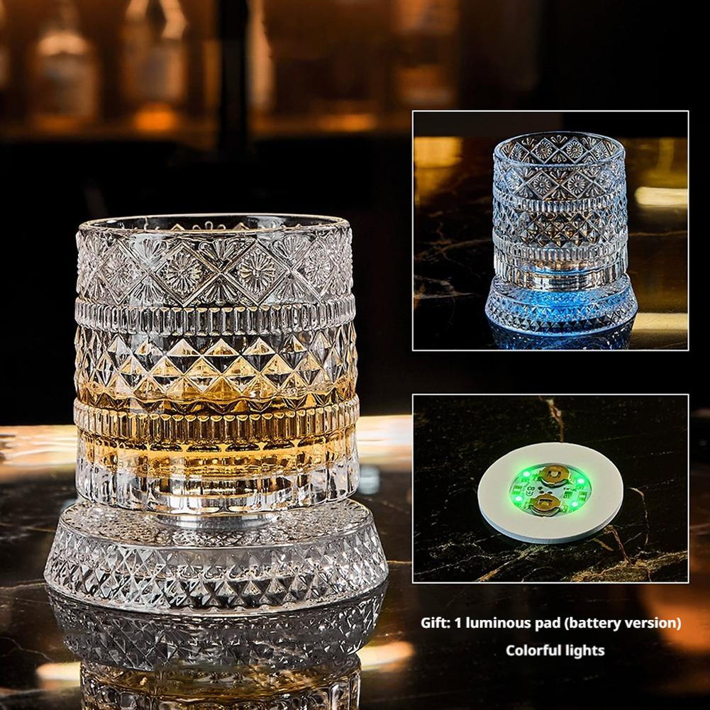 360 °   Rotierendes Whiskeygla – Old Fashioned Glass Bewertung und Preis