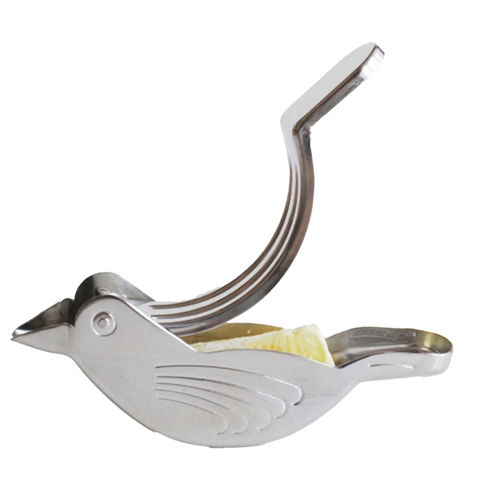 Silberne Vogelform-Zitronenpre – Citrus Juicer Bar Bewertung und Preis