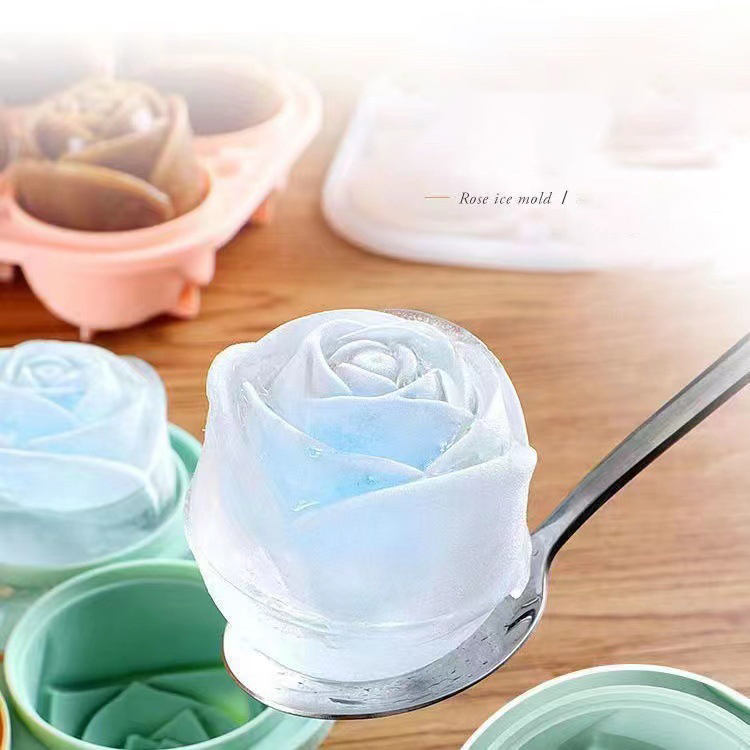 3D Rose Eis Formen 4 Löcher Ei – Ice Mold Sphere Bewertung und Preis