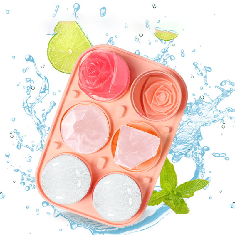 3D Rose Diamant Runde Eiswürfe – Ice Mold Sphere Bewertung und Preis