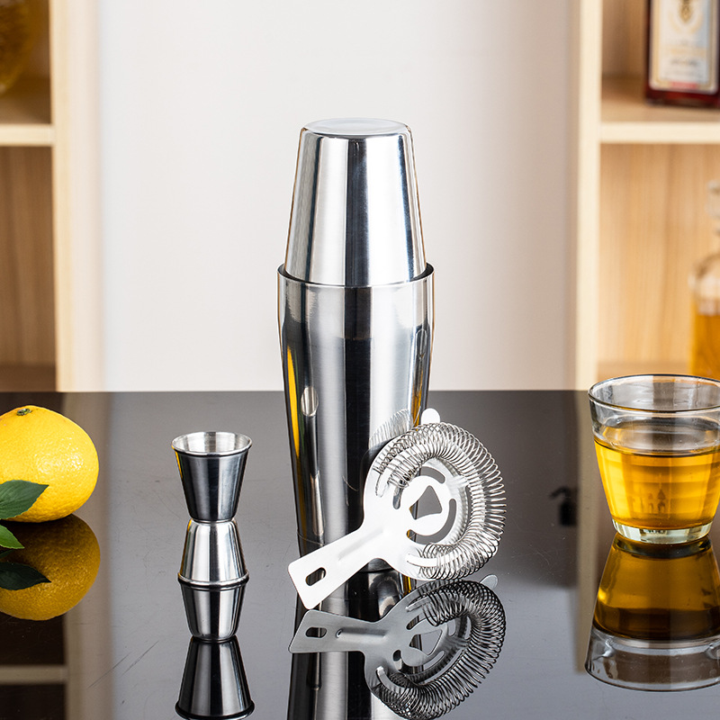 Edelstahl Bar-Werkzeug-Set Coc – Boston Shaker Set Bewertung und Preis
