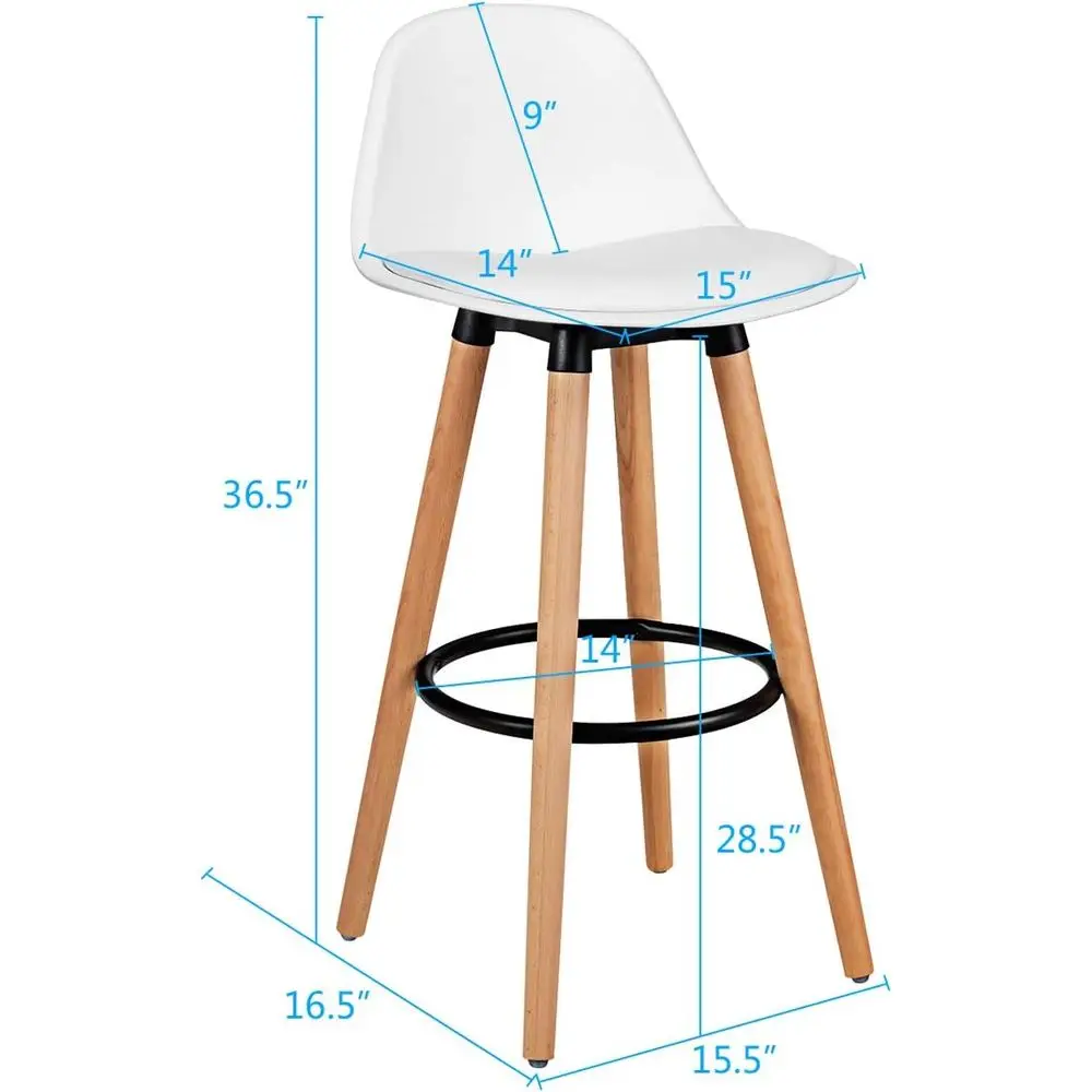 Set aus 4 Barhockern mit PU-Le – Home Bar Stools Bewertung und Preis