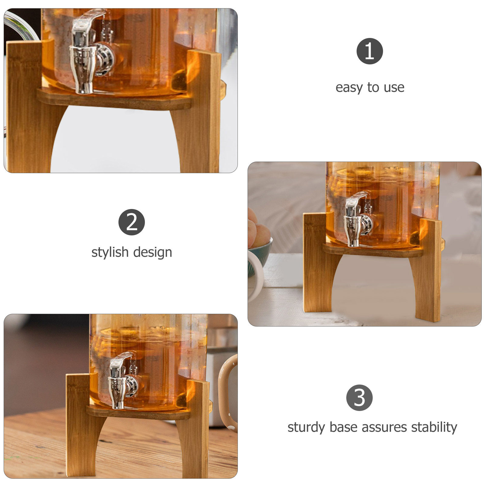 Stilvoller Getränkespenderstän – Home Bar Shelves Bewertung und Preis