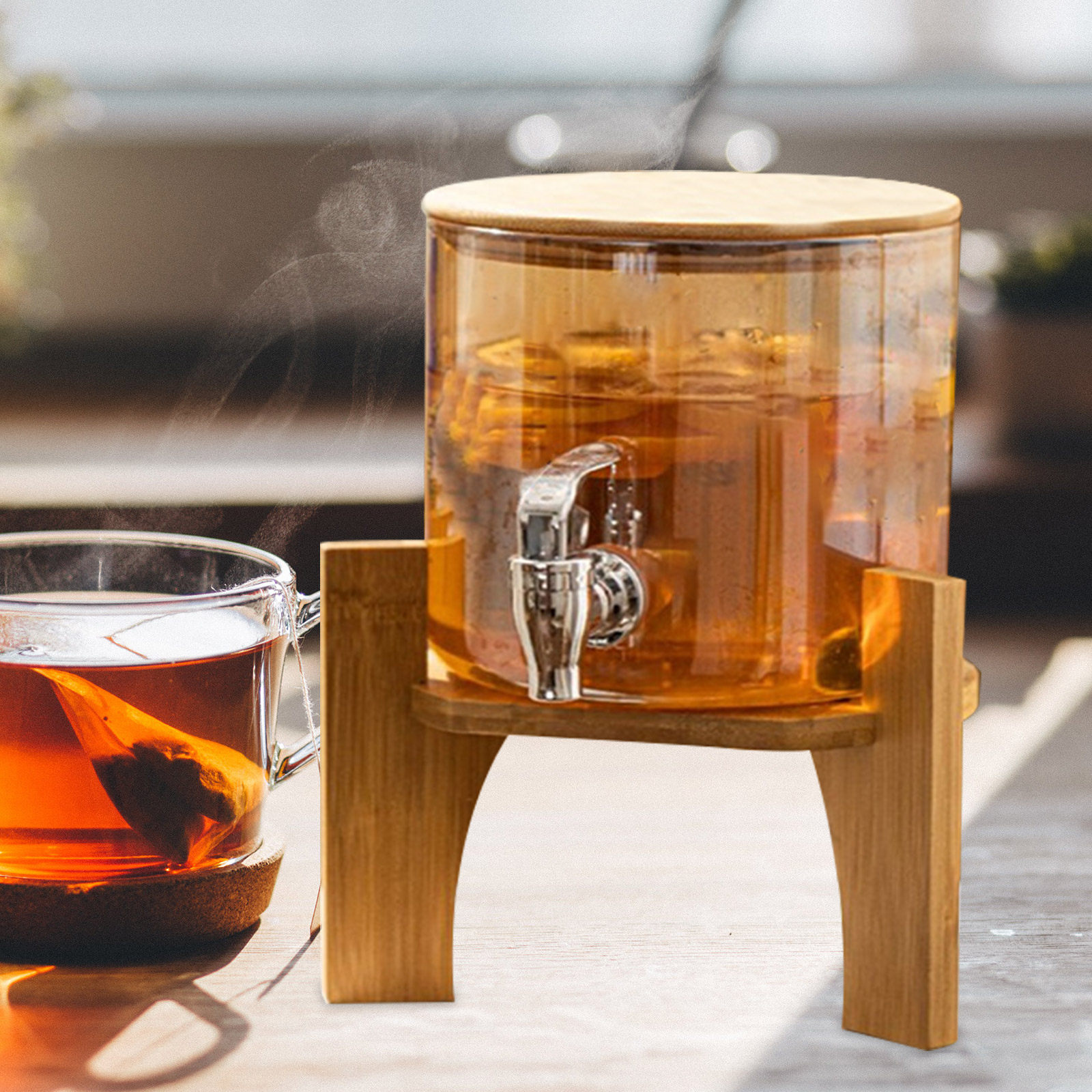 Stilvoller Getränkespenderstän – Home Bar Shelves Bewertung und Preis