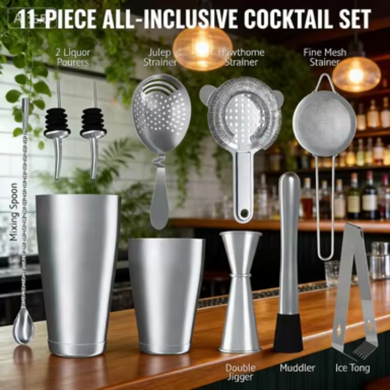 stllCAMOL FACTORY 11-teiliges  – Boston Shaker Set Bewertung und Preis