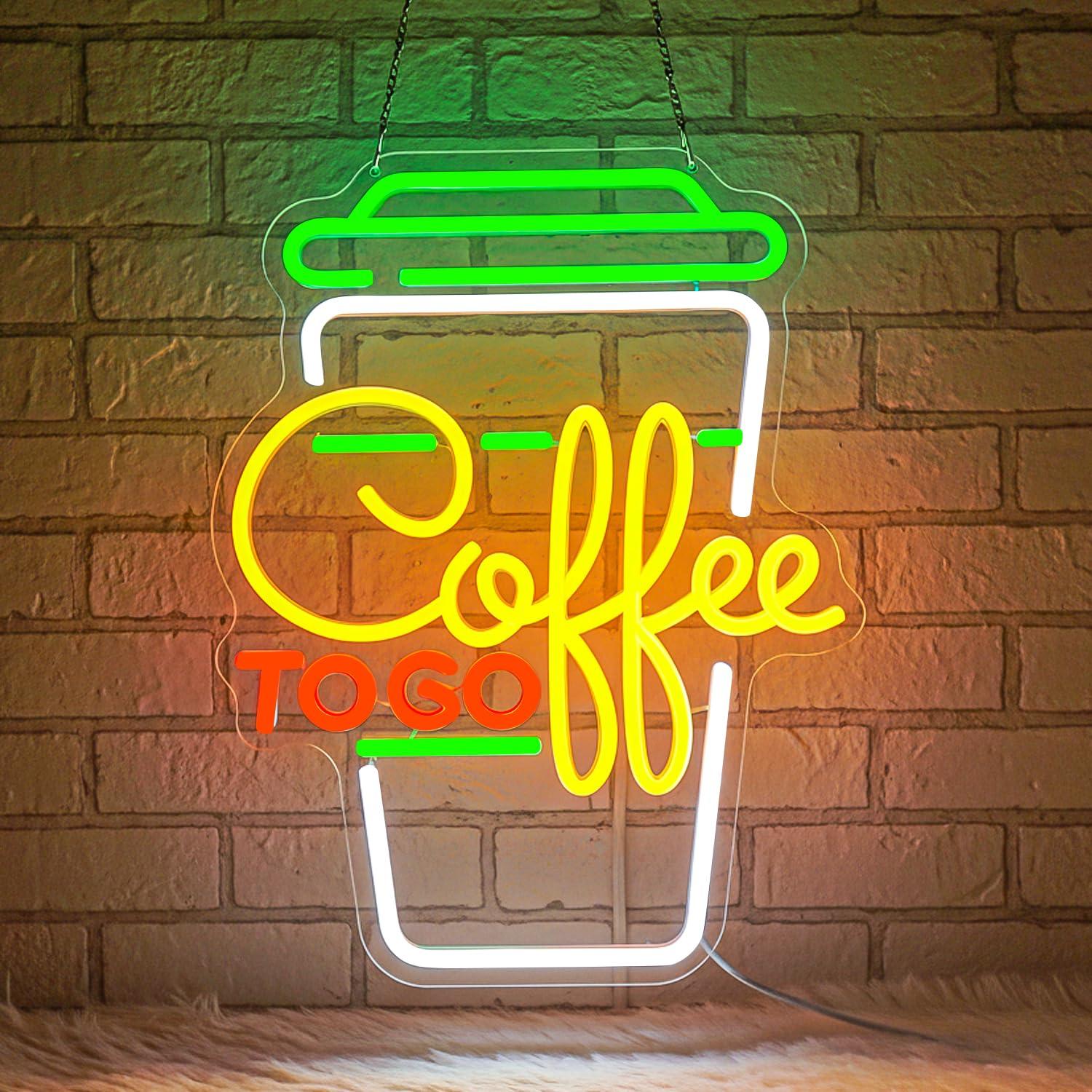 Kaffee-Neonschild USB Dimmbare – Home Bar Signs Bewertung und Preis