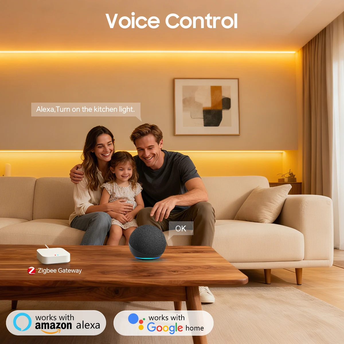 Zigbee Smart Unterbauleuchten, – Home Bar And Cabinet Bewertung und Preis