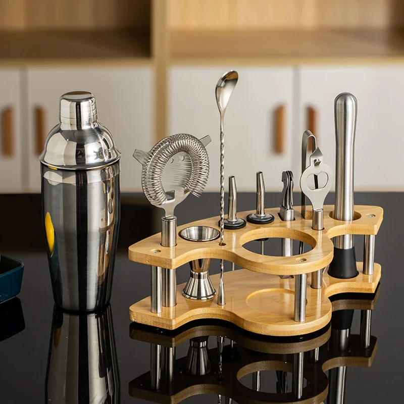 11 stücke Edelstahl Barkeeper  – Boston Shaker Set Bewertung und Preis