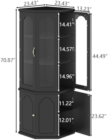 Eck-Barschrank mit LED-Beleuch – Home Bar And Cabinet Bewertung und Preis