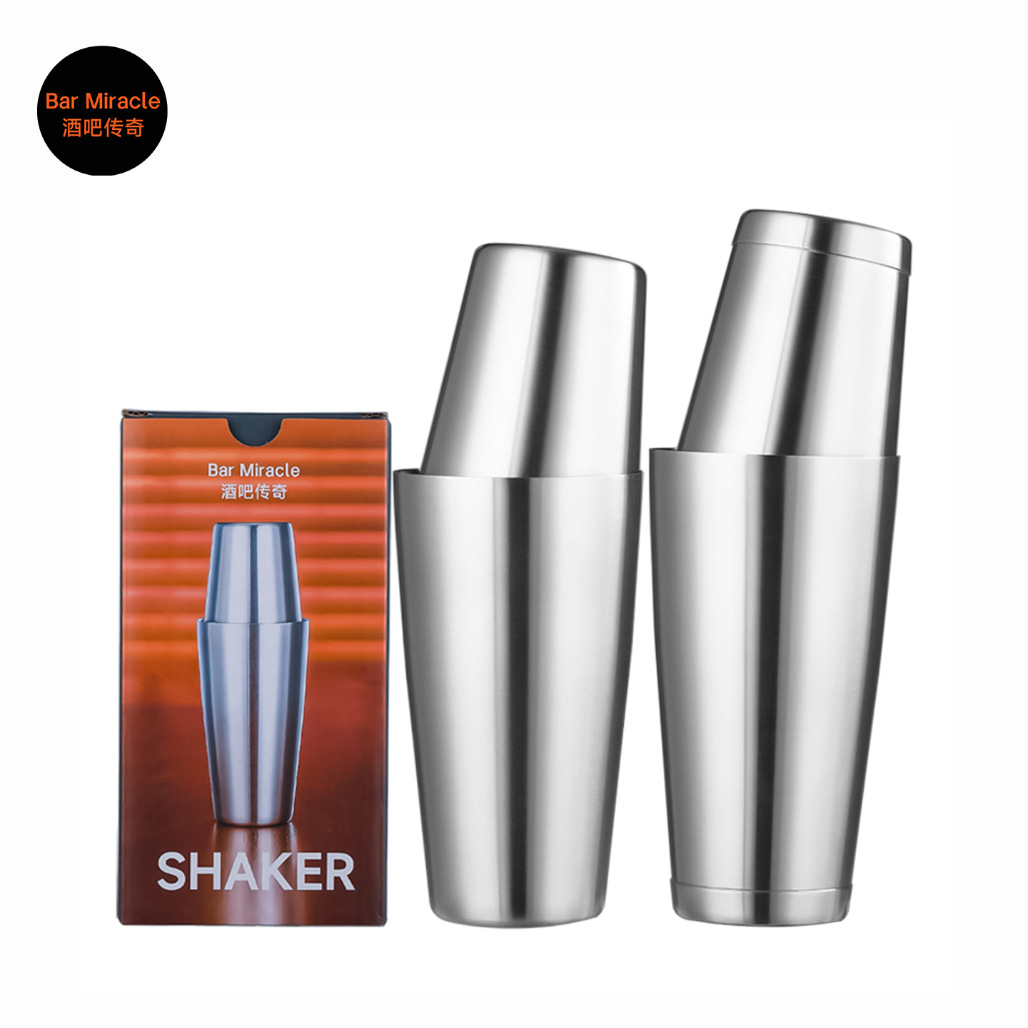 Bar Miracle Boston Shaker aus  – Boston Shaker Set Bewertung und Preis