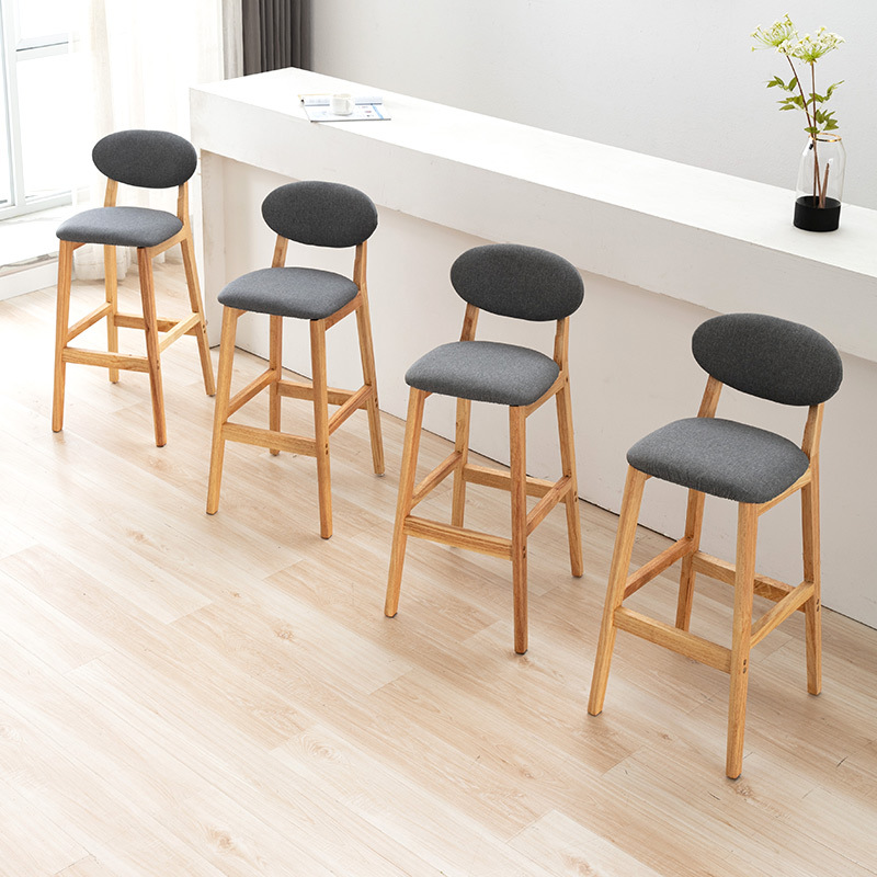 Einfacher Barstuhl aus Massivh – Home Bar Stools Bewertung und Preis