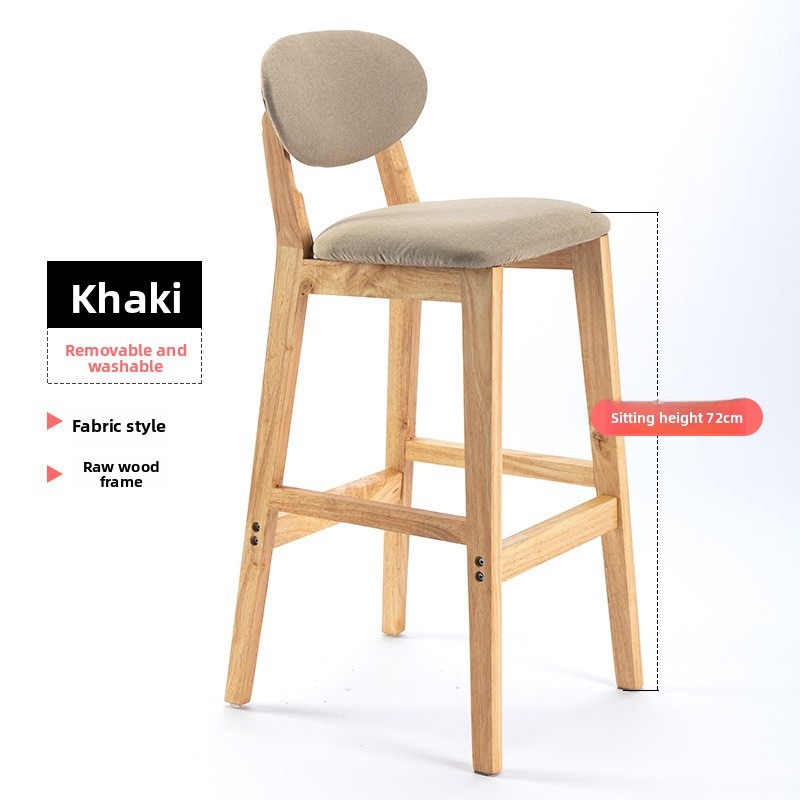 Einfacher Barstuhl aus Massivh – Home Bar Stools Bewertung und Preis