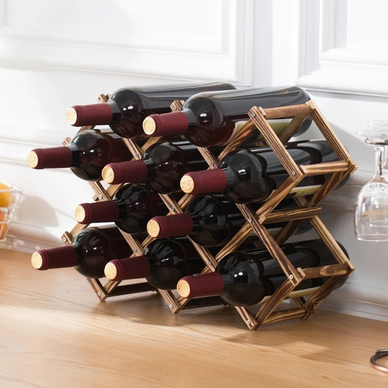 Stapelbare Weinregale für 3, 5 – Home Bar And Cabinet Bewertung und Preis