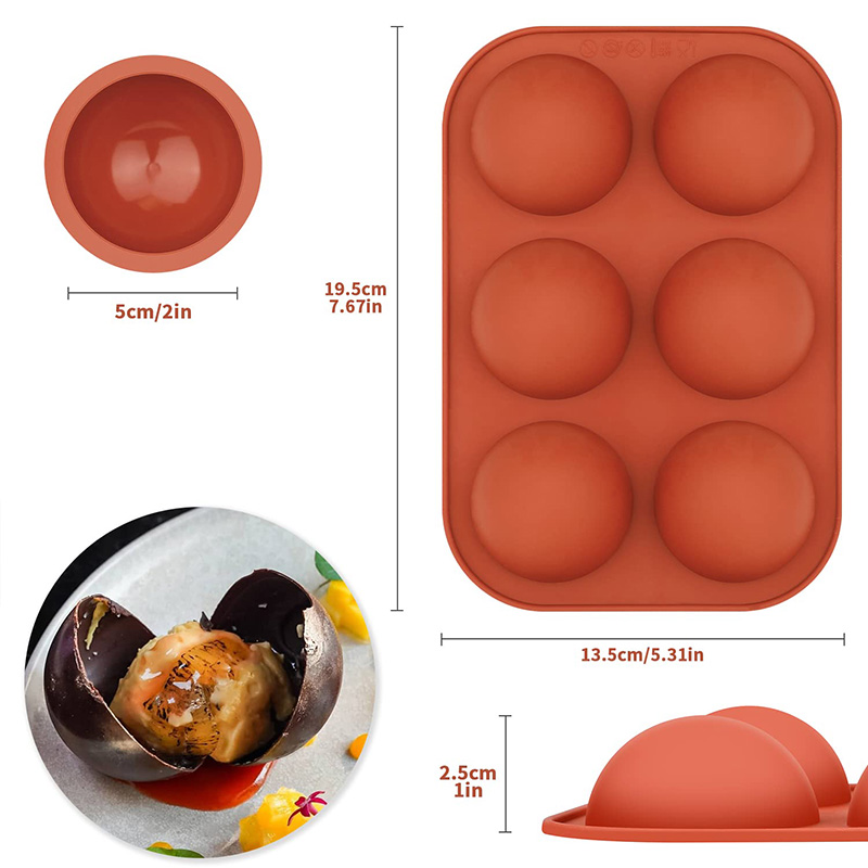 Halbkreisförmige Silikonformen – Ice Mold Sphere Bewertung und Preis