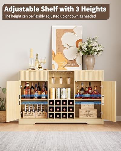 55-Zoll-Weinbarschrank mit Ril – Home Bar And Cabinet Bewertung und Preis