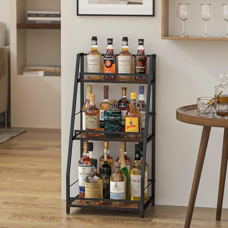 3-stufiges Leiter-Weinregal, f – Home Bar Shelves Bewertung und Preis