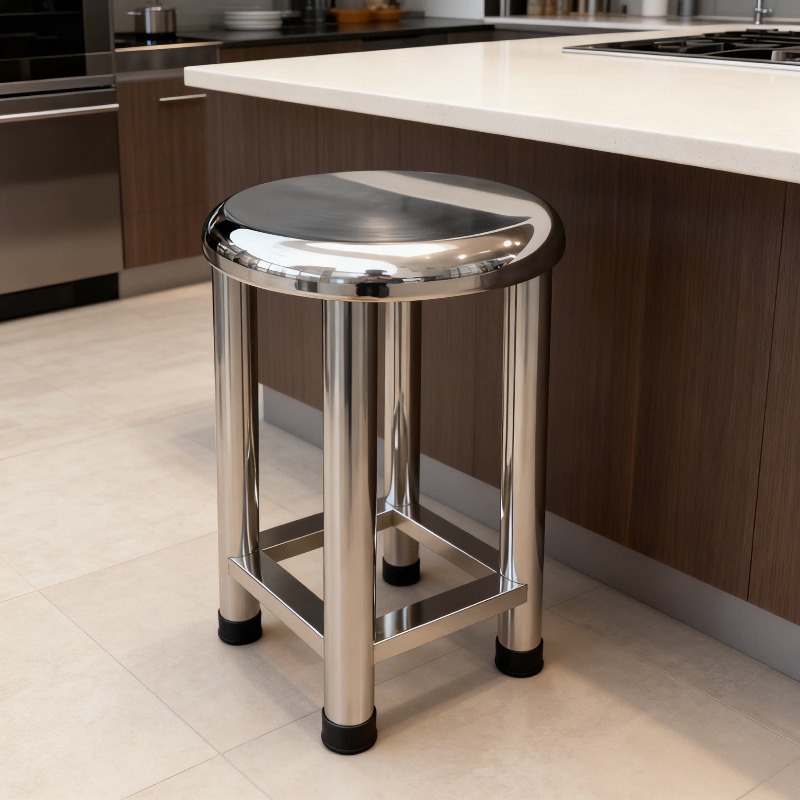 304 Edelstahl Runder Hocker, R – Home Bar Stools Bewertung und Preis
