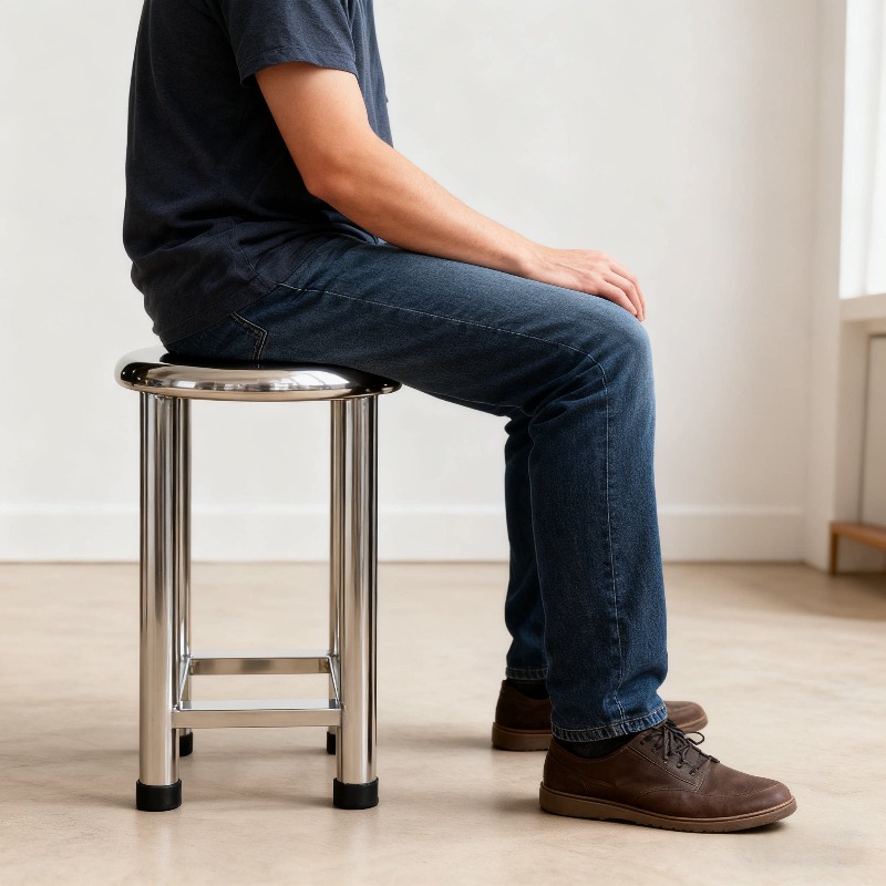 304 Edelstahl Runder Hocker, R – Home Bar Stools Bewertung und Preis