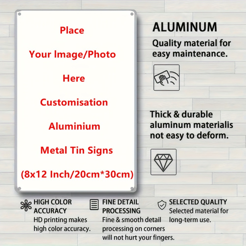 1 Stück individuelles Aluminiu – Home Bar Signs Bewertung und Preis