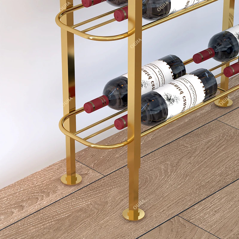 Maßgefertigtes Metall-Weinrega – Home Bar Shelves Bewertung und Preis
