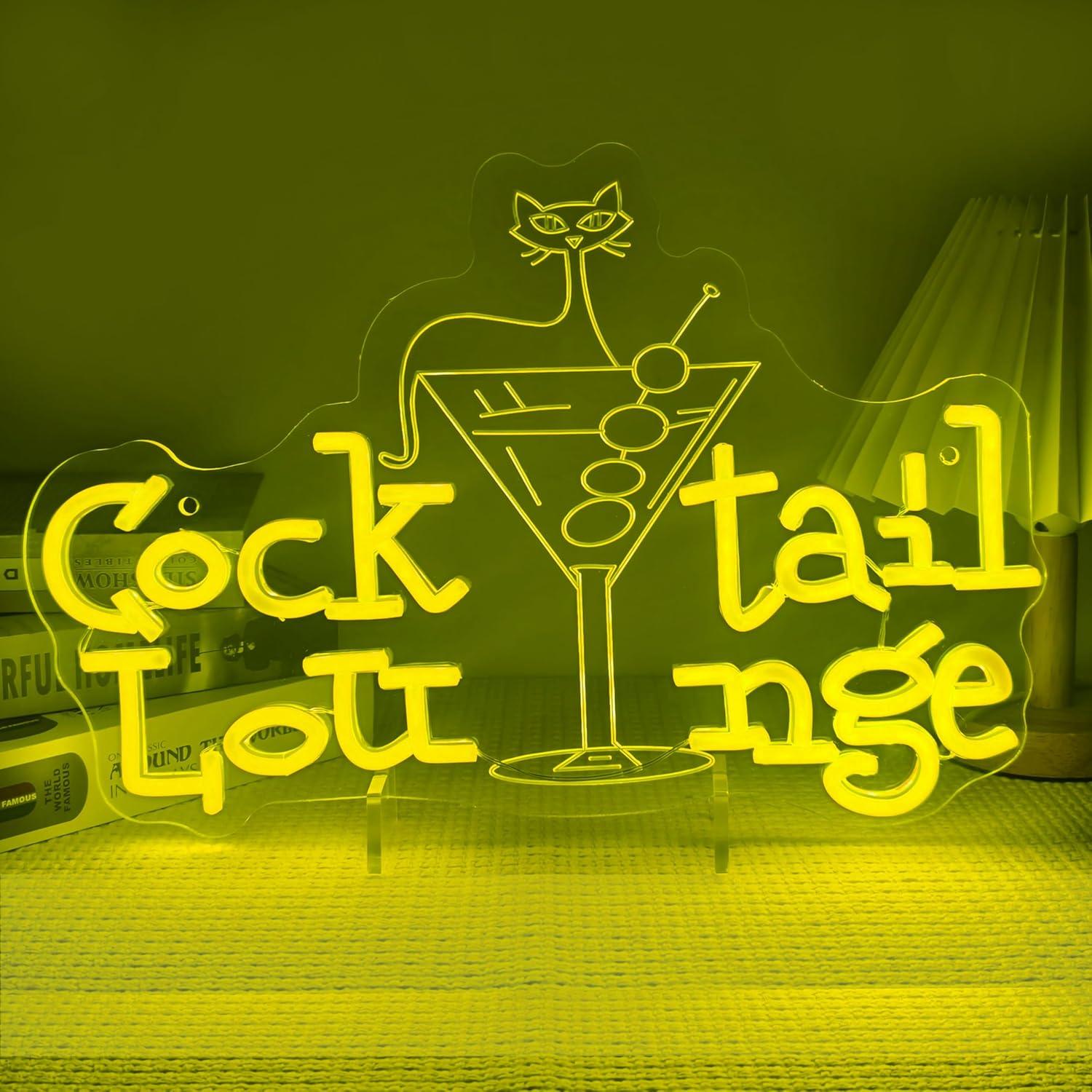 Cocktail-Lounge Neonschild Dim – Home Bar Signs Bewertung und Preis