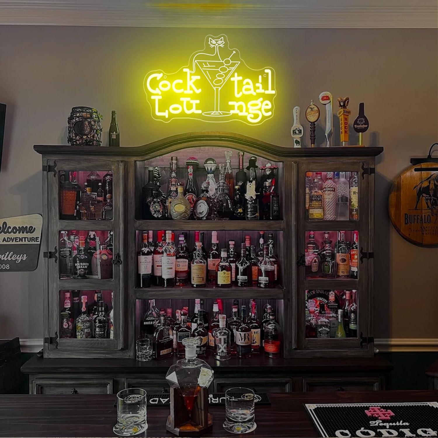 Cocktail-Lounge Neonschild Dim – Home Bar Signs Bewertung und Preis