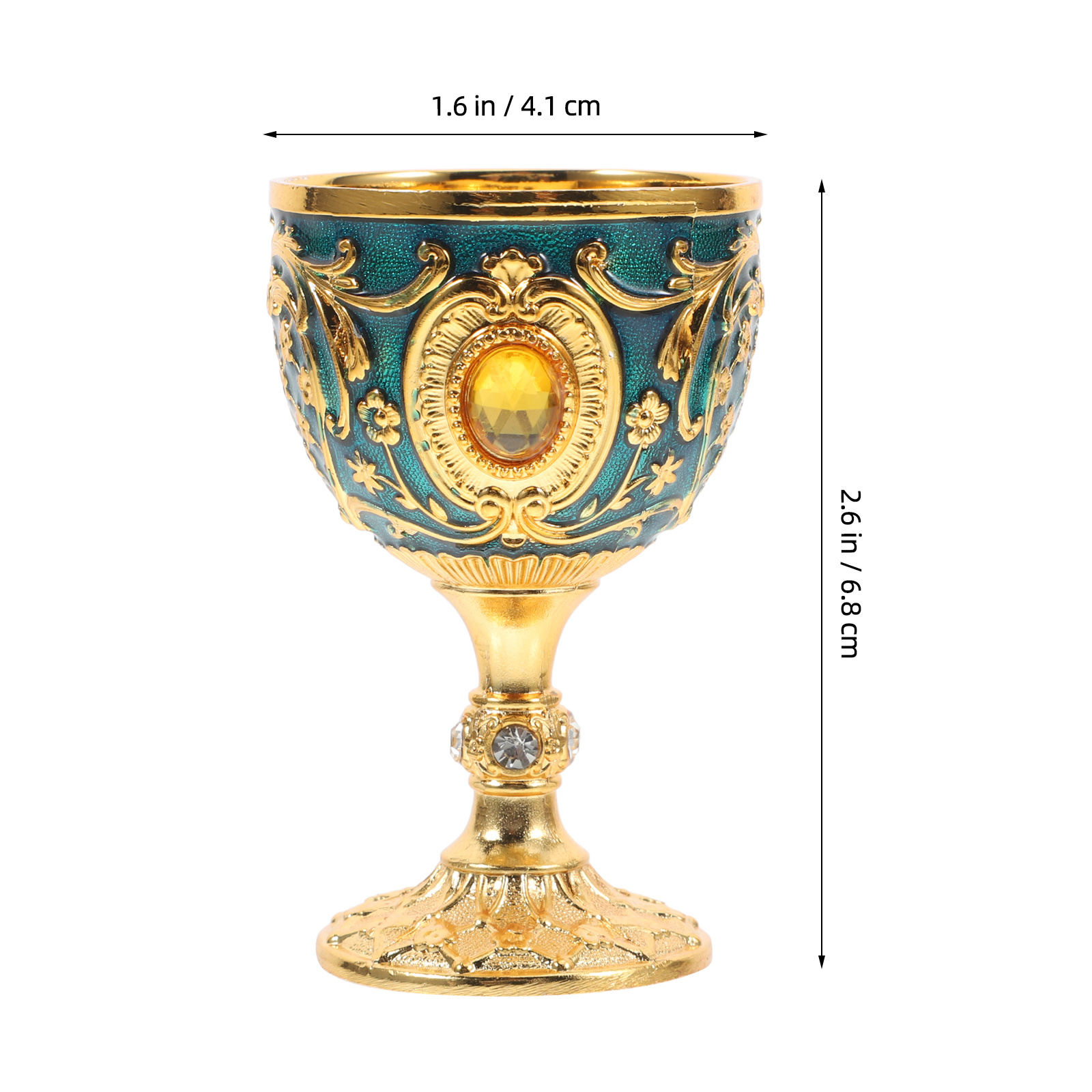 Gold Kelch Tasse Retro Vintage – Old Fashioned Glass Bewertung und Preis